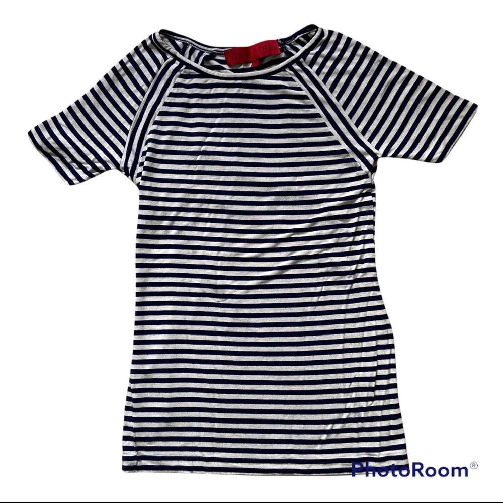 SINCLAIRE 10 Women’s Navy & White Striped Size XS